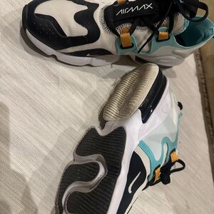 Nike Air Max Sneakers in Black, Teal, and White Women’s US 9.5, Euro 41